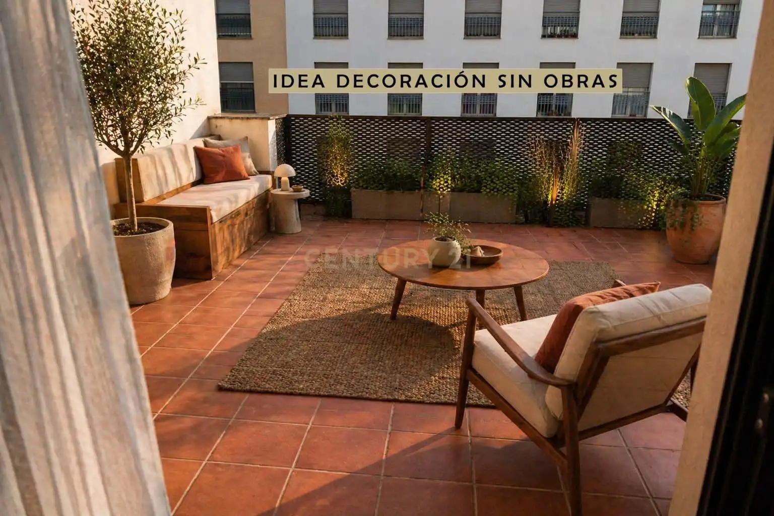 Terrasse von Maisonette zum Verkauf in Badajoz mit Klimaanlage, Abstellraum und Waschmaschine