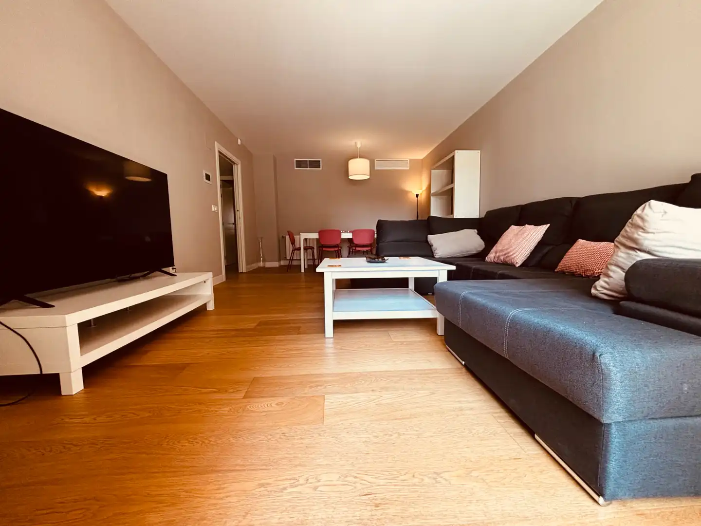 Sala de estar de Piso en venta en Getafe con Aire acondicionado, Calefacción y Jardín privado