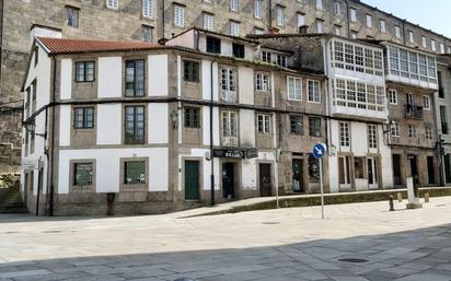 Vista exterior de Casa o xalet en venda en Santiago de Compostela 