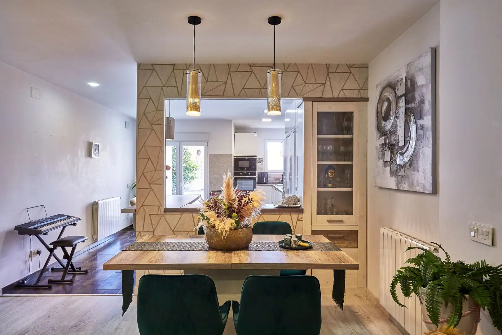 Comedor de Casa adosada en venta en Terrassa con Aire acondicionado, Calefacción y Parquet