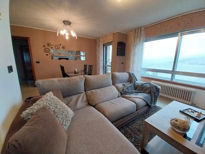 Living room of Flat for sale in Vigo   with Heating, Storage room and Balcony