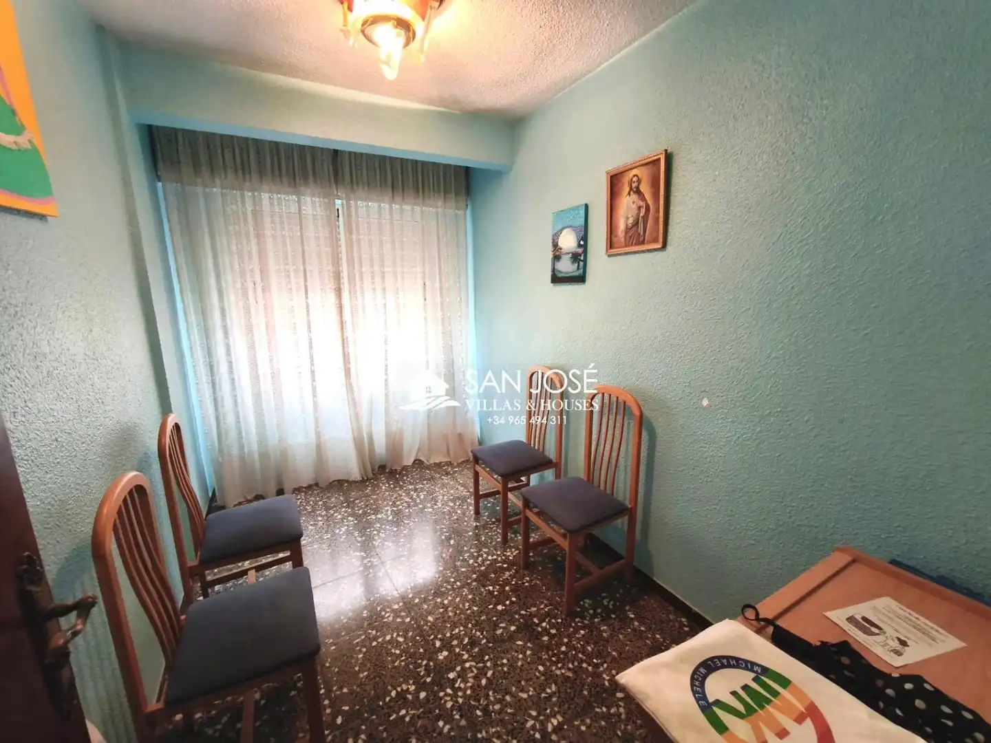 Bedroom of Flat for sale in Aspe  with Furnished and Balcony