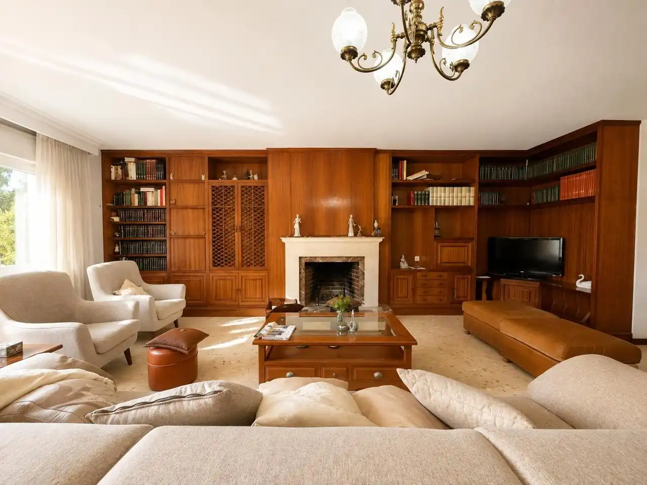 Wohnzimmer von Wohnung zum Verkauf in  Palma de Mallorca mit Heizung, Terrasse und Balkon