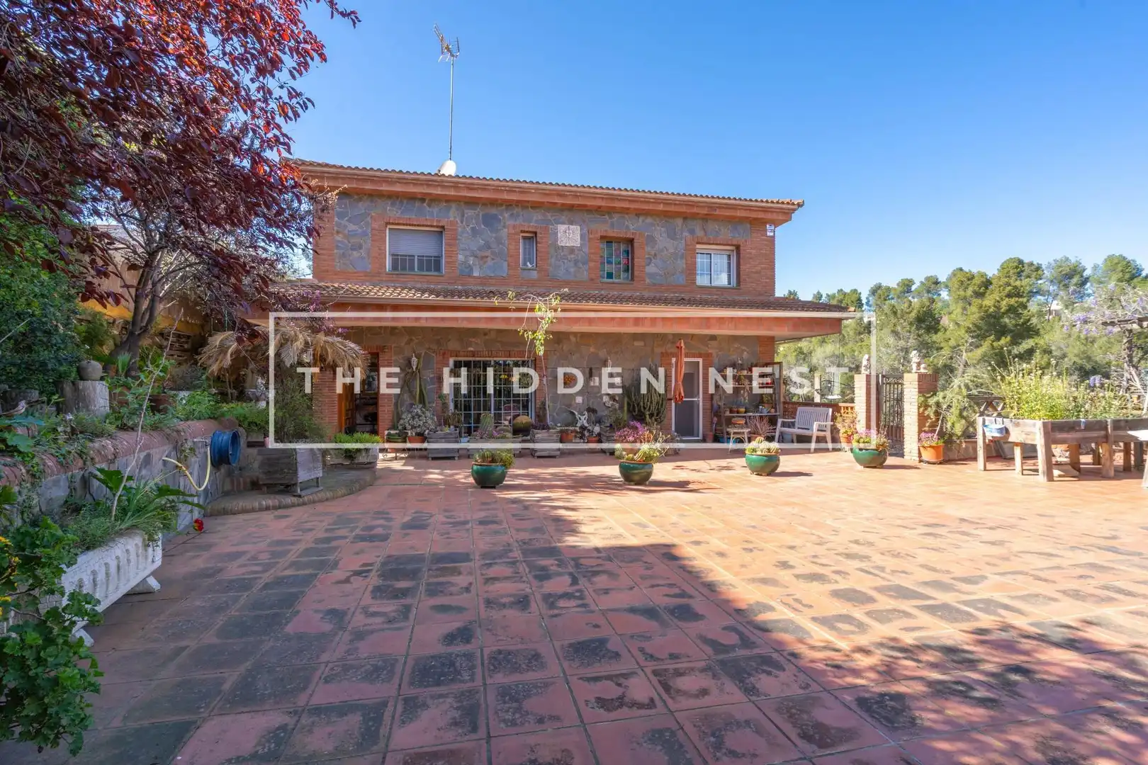 Jardí de Casa o xalet en venda en Rubí amb Aire condicionat, Jardí privat i Terrassa