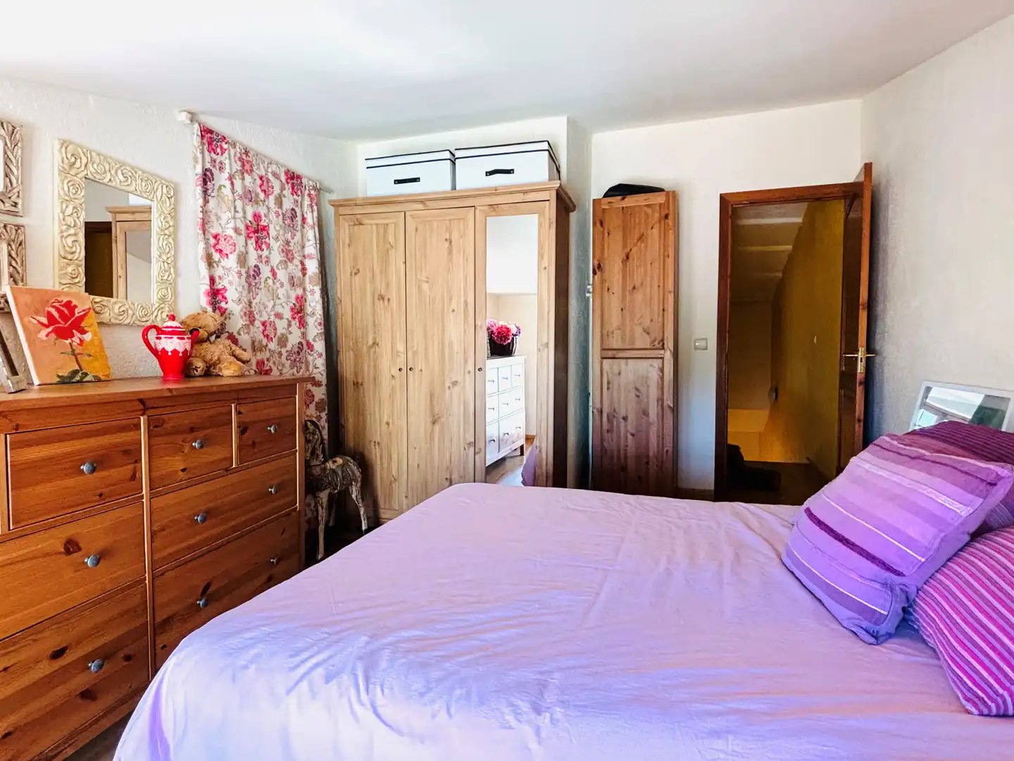 Bedroom of Detached homes for sale in Perafort  with Air Conditioner and Terrace