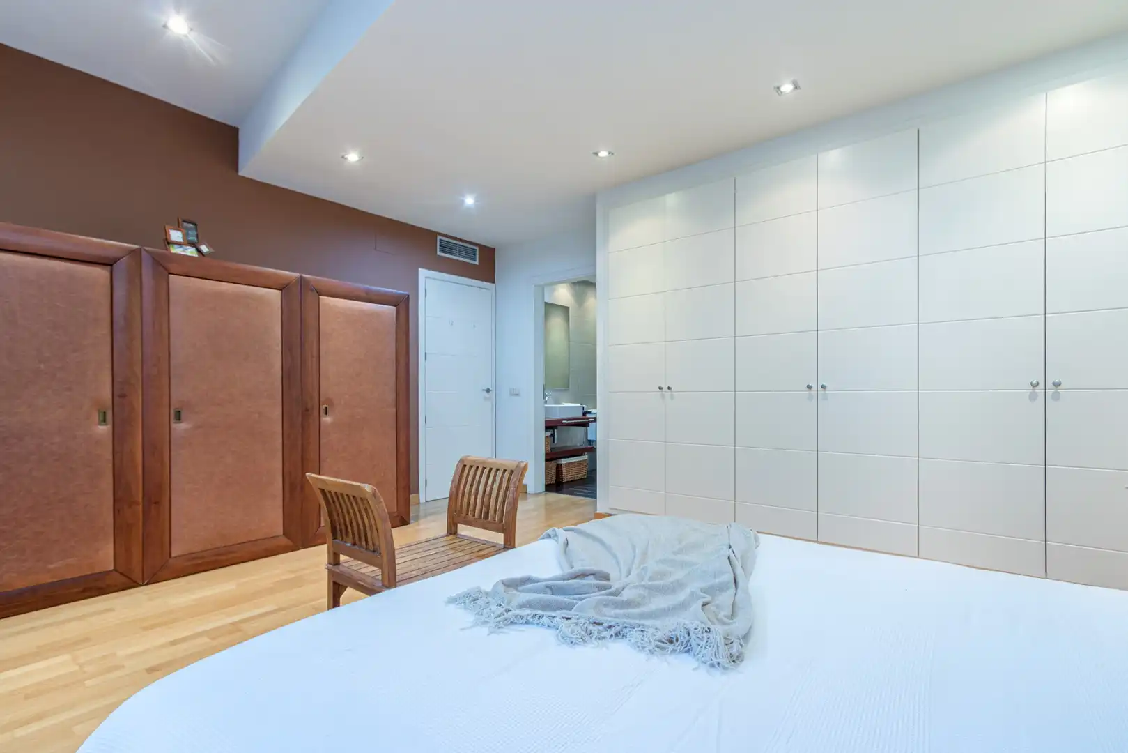 Bedroom of Attic for sale in Figueres  with Heating, Terrace and Furnished