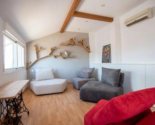 Living room of Attic for sale in  Murcia Capital  with Air Conditioner and Terrace