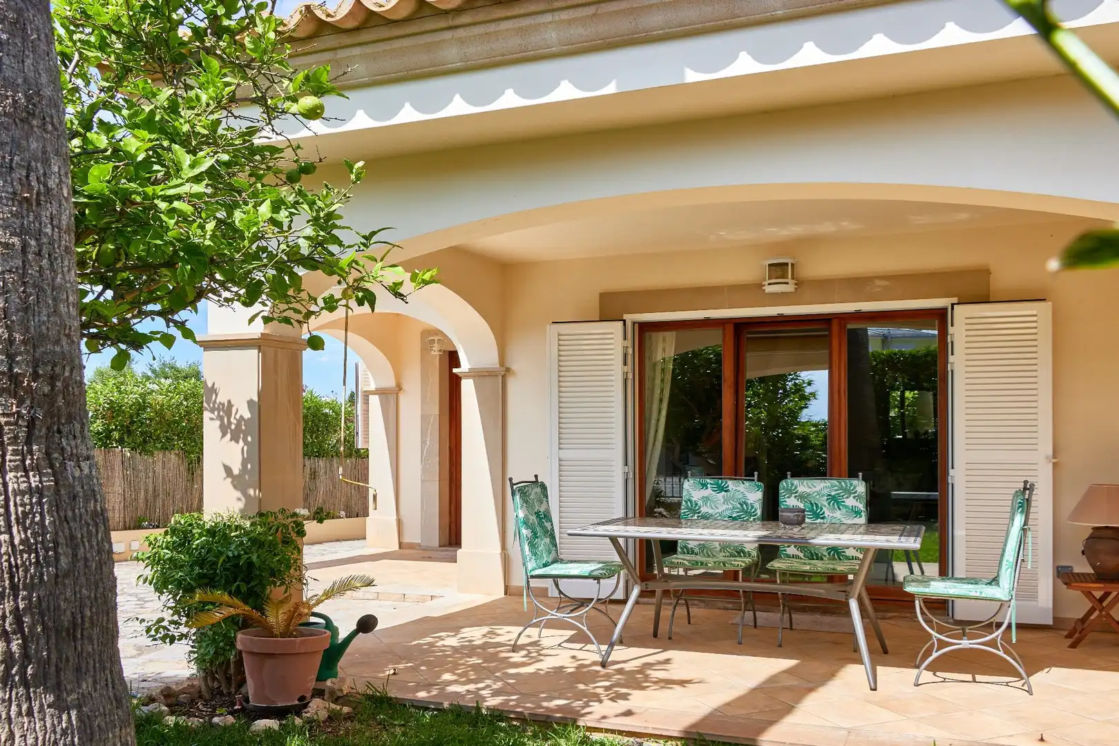 Terrace of Detached homes for sale in Llucmajor  with Air Conditioner, Heating and Private garden
