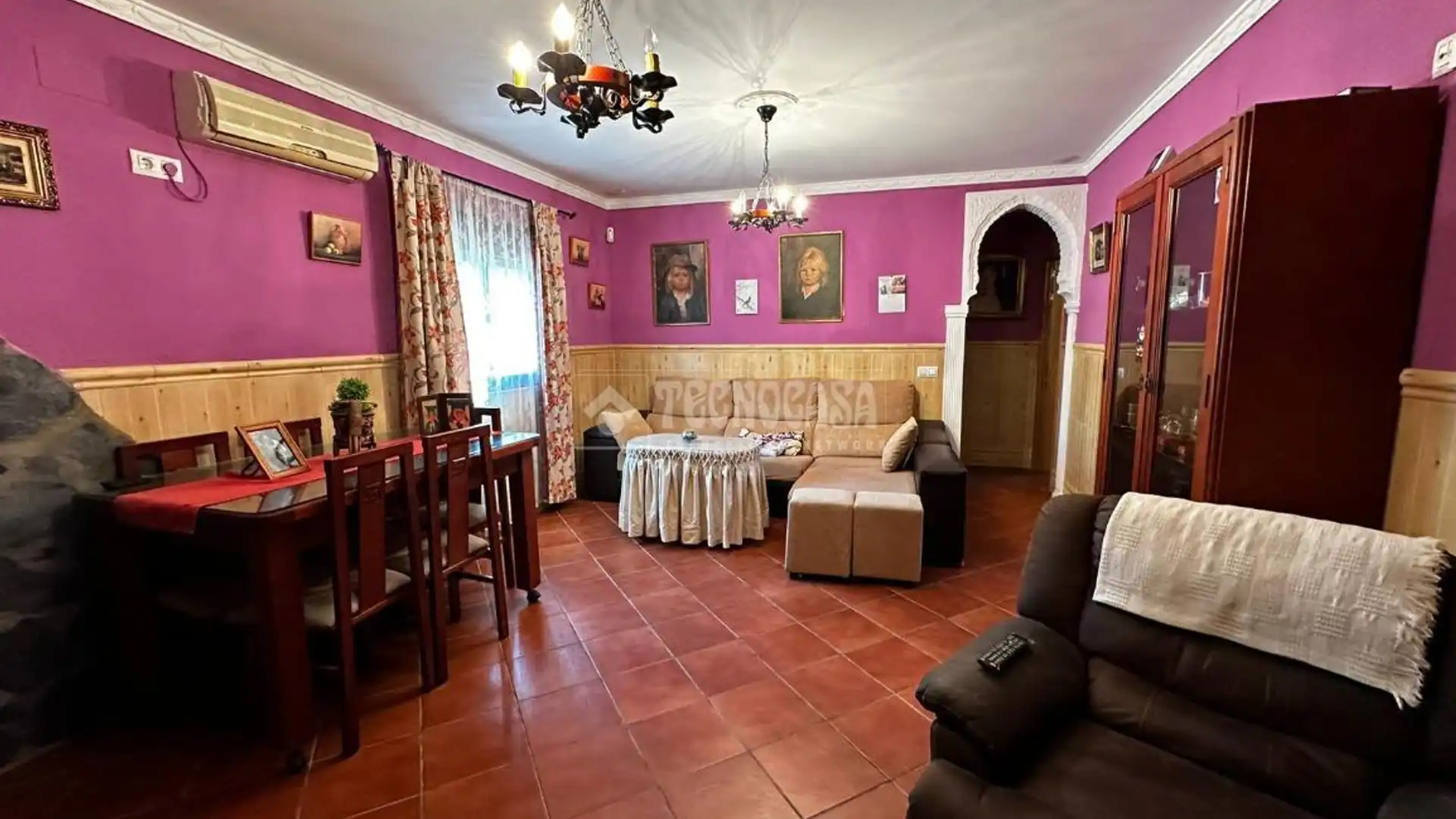 Sala de estar de Casa o chalet en venta en Jerez de la Frontera con Aire acondicionado, Jardín privado y Terraza