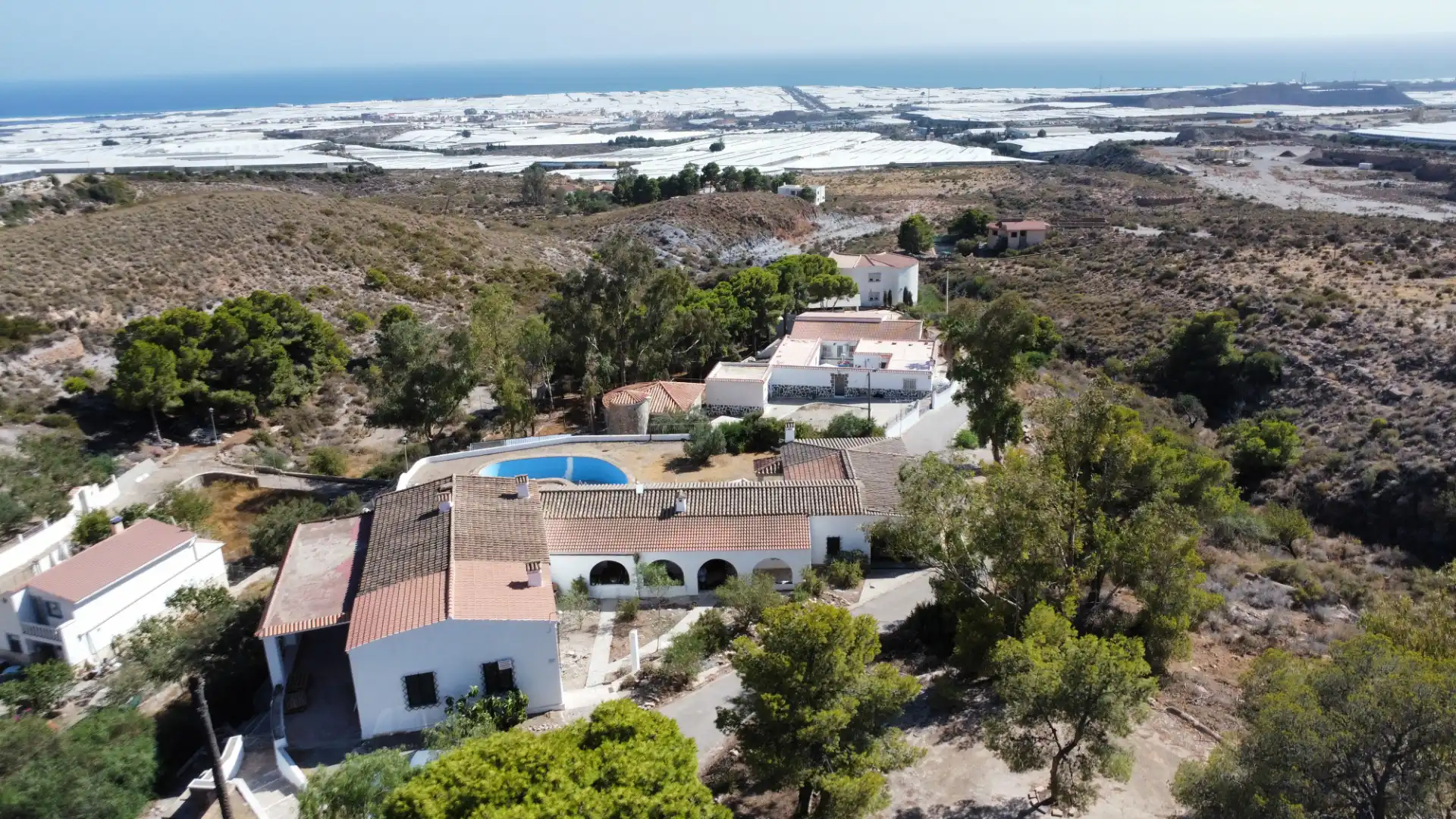 Exterior view of Houses for sale in Adra  with Private garden, Terrace and Swimming Pool