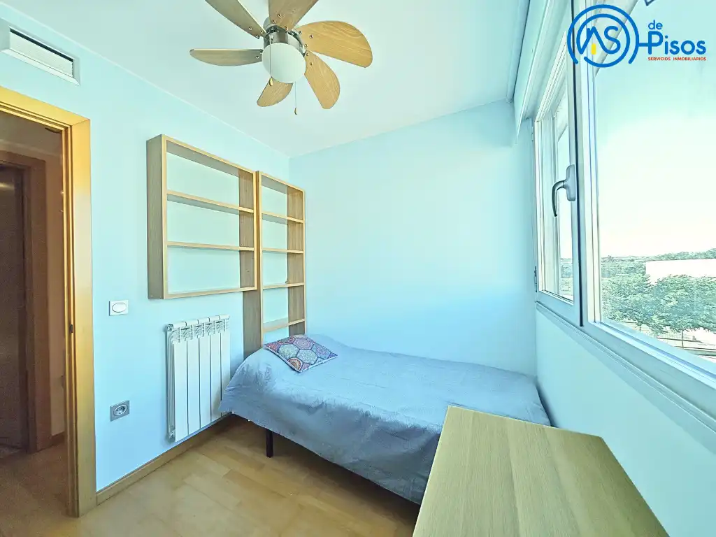 Habitación de Piso de alquiler en Cadrete con Calefacción, Jardín privado y Parquet