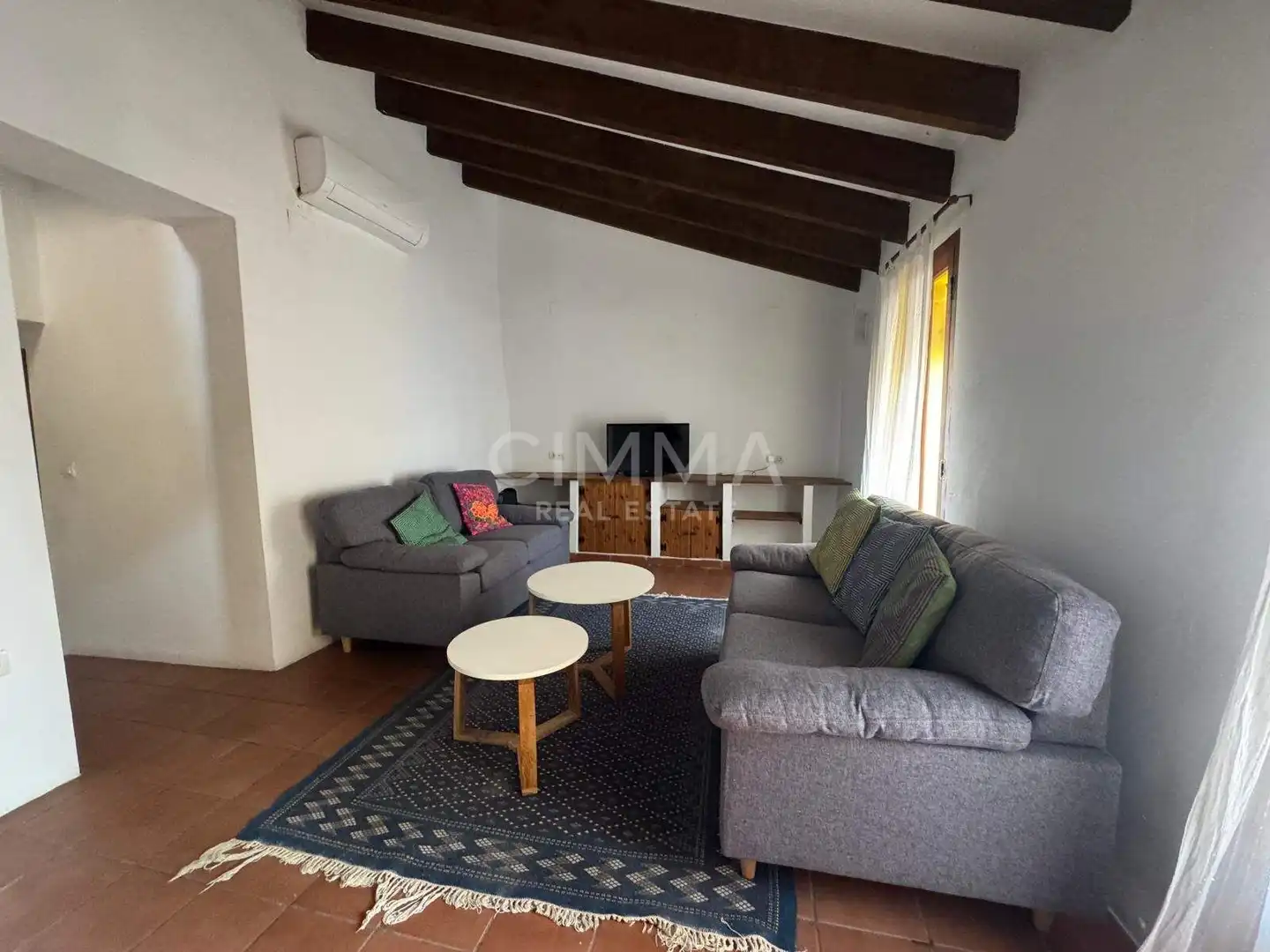 Sala de estar de Finca rústica en venta en La Nucia