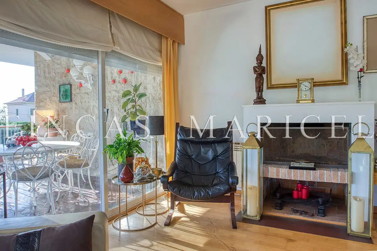 Living room of Flat for sale in Sitges  with Heating, Terrace and Storage room