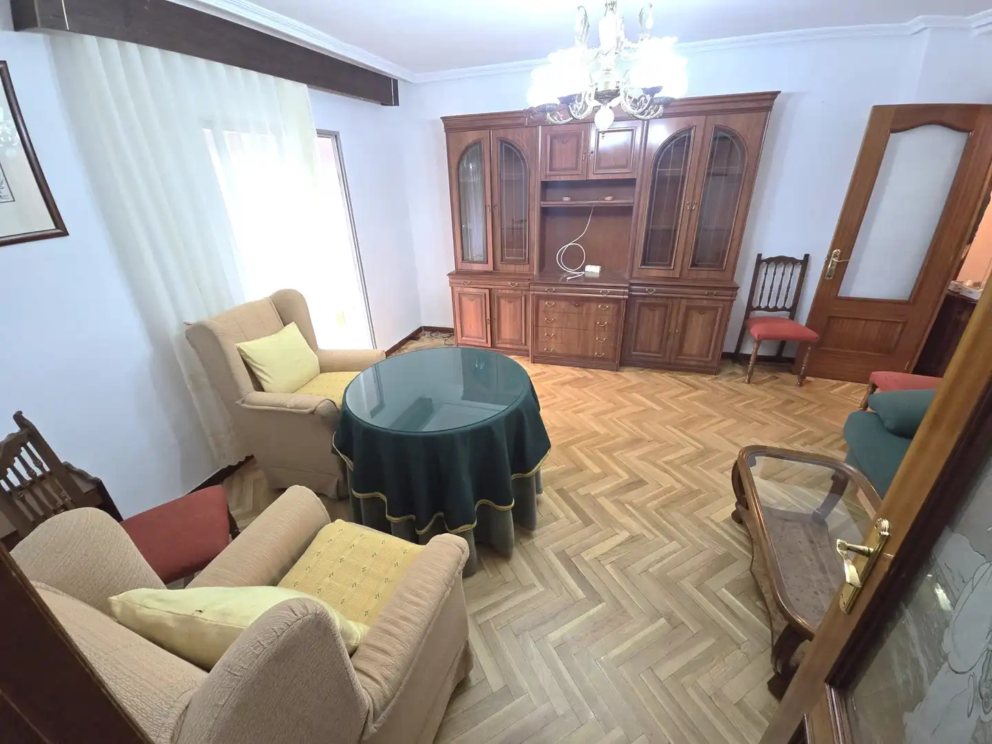 Living room of Flat for rent in Cáceres  with Air Conditioner, Heating and Terrace