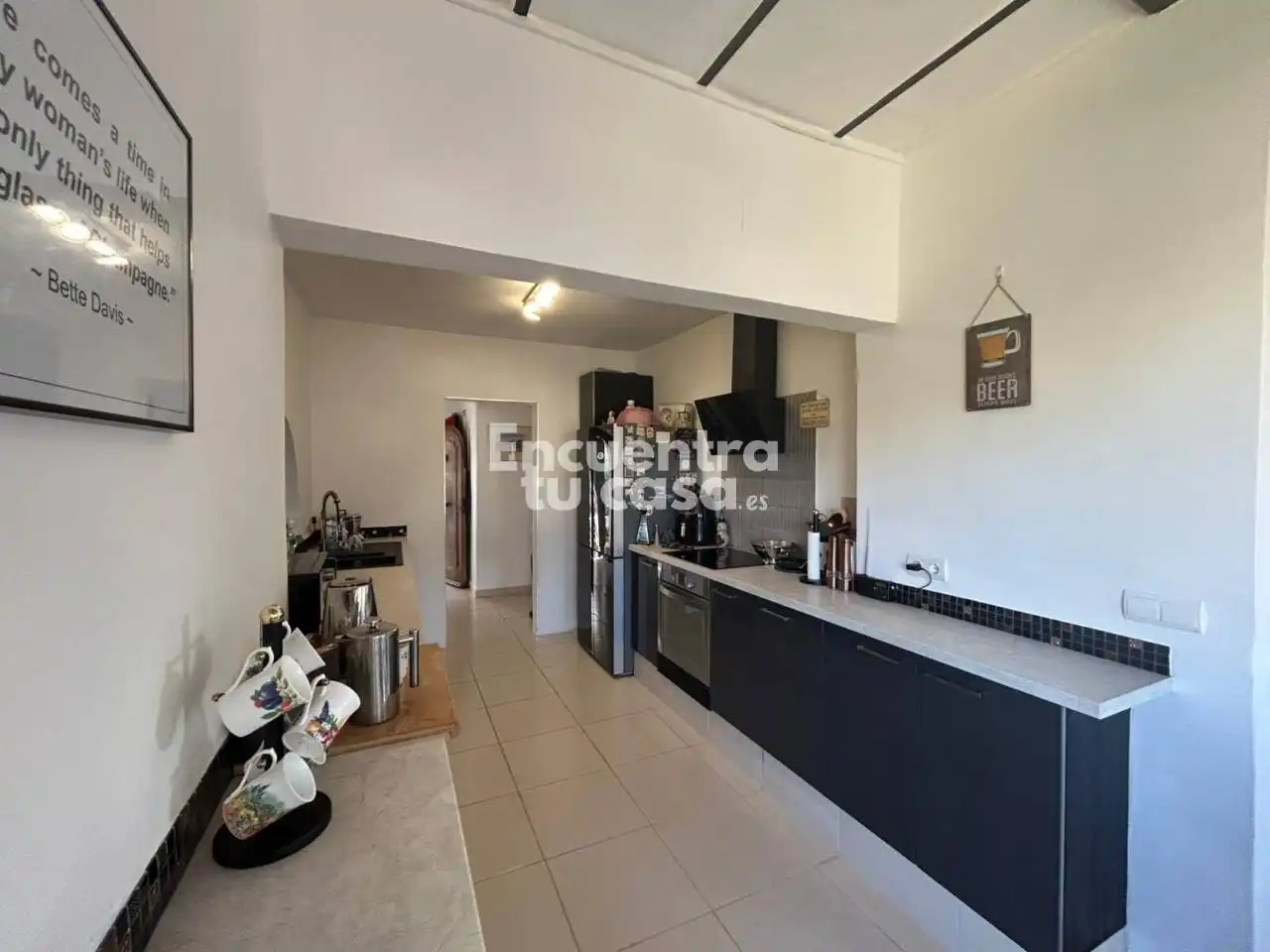 Cuina de Casa o xalet en venda en Benissa amb Calefacció, Jardí privat i Terrassa