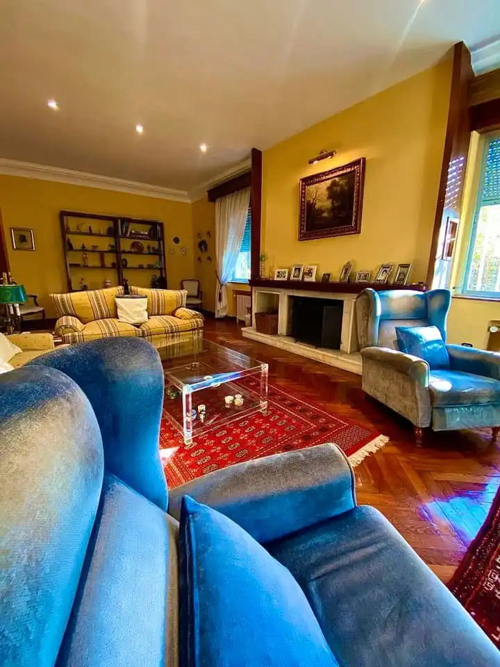 Living room of Houses for sale in Torrelavega   with Private garden, Parquet flooring and Terrace