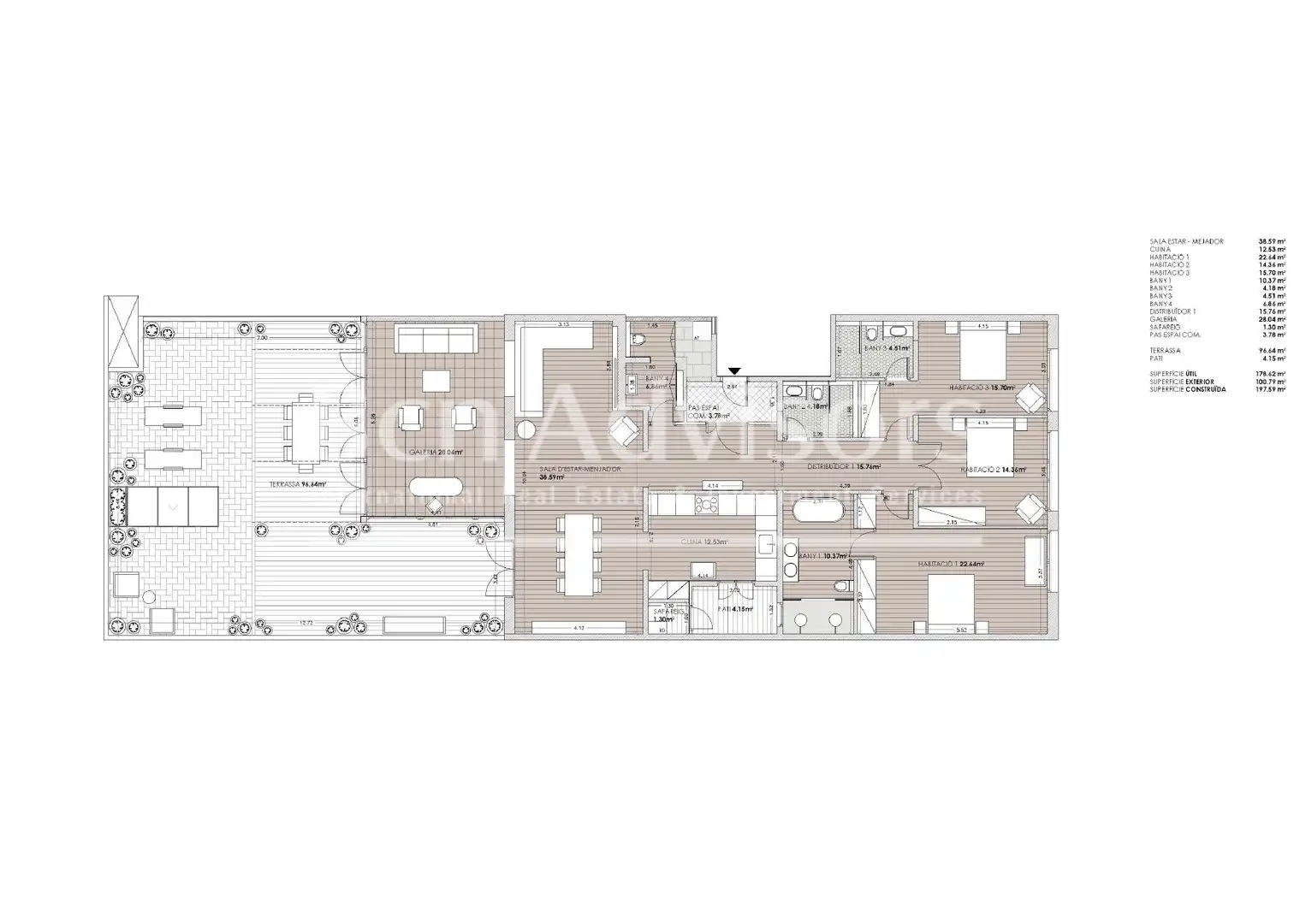 Piso con ascensor en venta en Passeig de Sant Joan, imagen 60