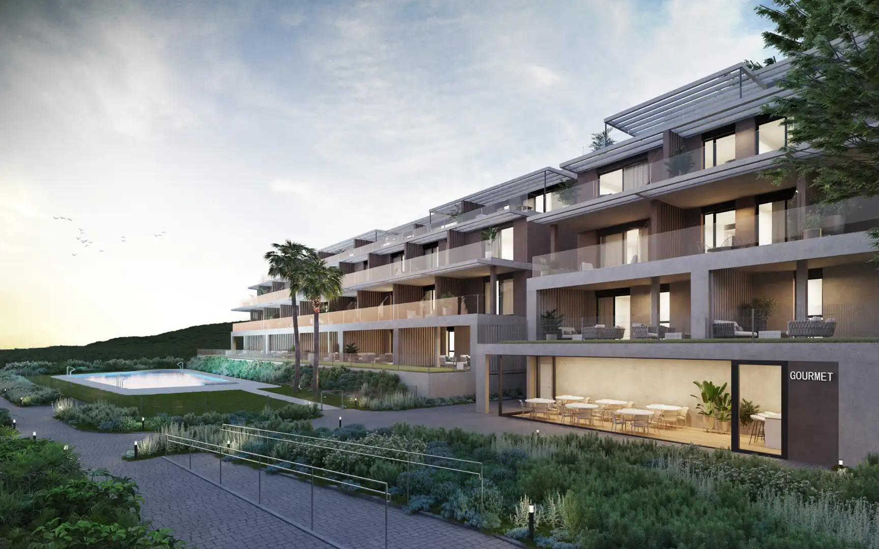 Appartement compact avec piscine à vendre à Calle Villa Borghese 1, imagen 4