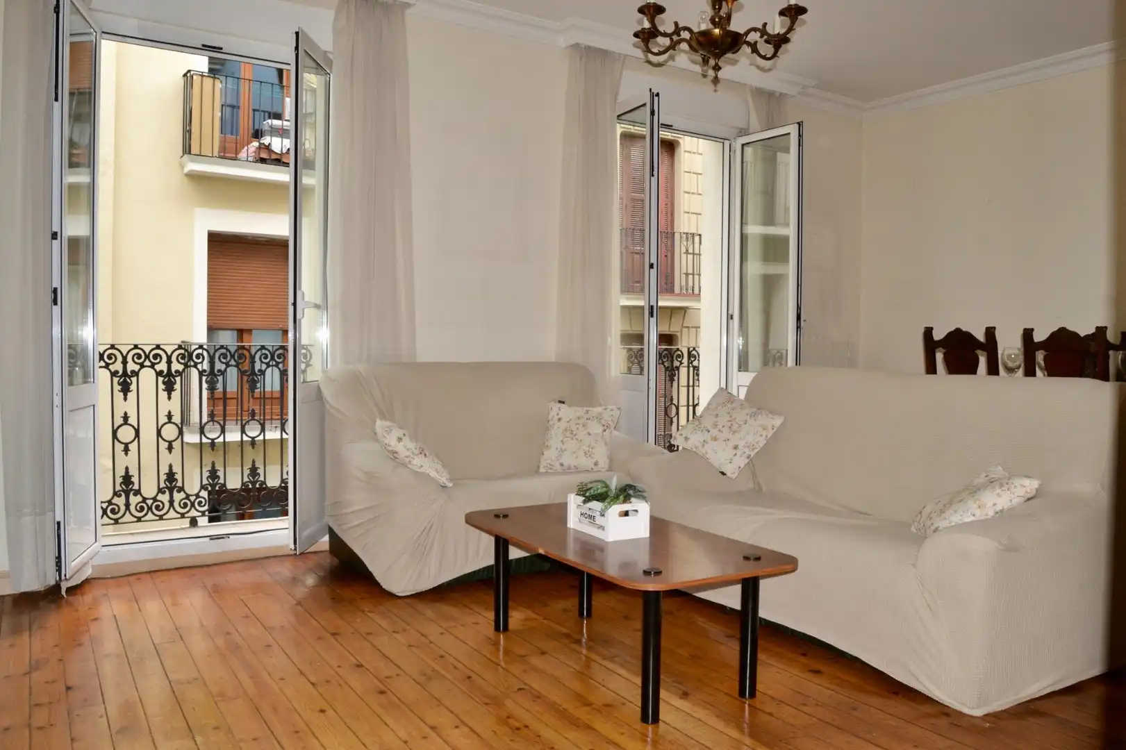 Living room of Flat for sale in  Pamplona / Iruña  with Heating, Storage room and Balcony