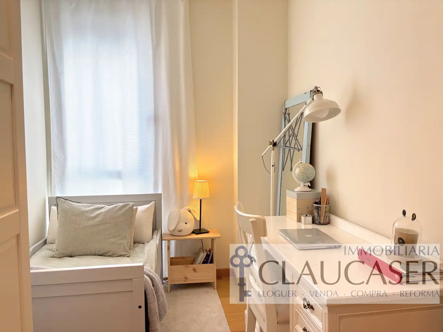 Schlafzimmer von Wohnung zum Verkauf in Sabadell mit Heizung, Privatgarten und Terrasse