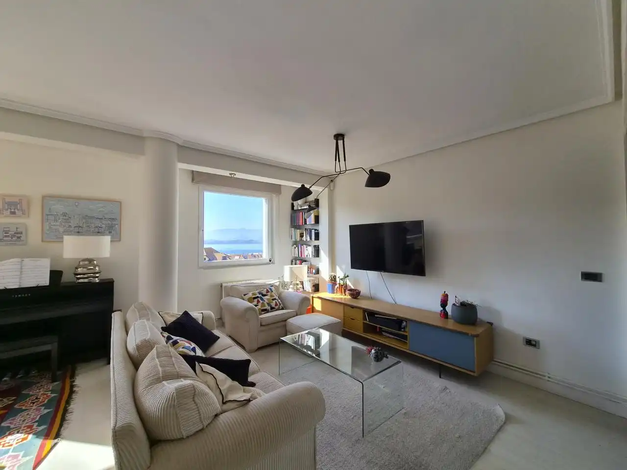 Sala de estar de Piso en venta en Santander con Calefacción