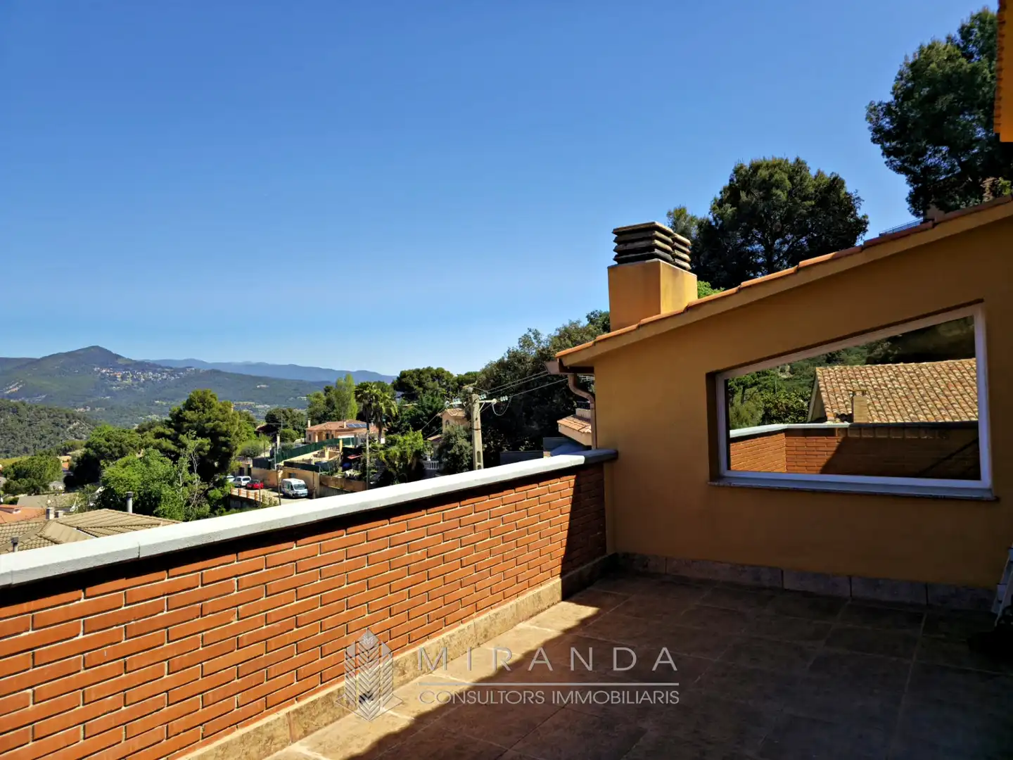 Terraza de Casa o chalet en venta en Bigues i Riells del Fai con Aire acondicionado, Calefacción y Jardín privado