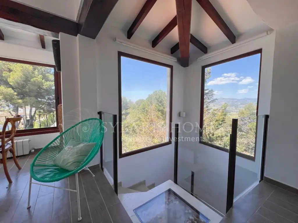 Terraza de Casa o chalet en venta en Benitachell / El Poble Nou de Benitatxell con Aire acondicionado y Piscina