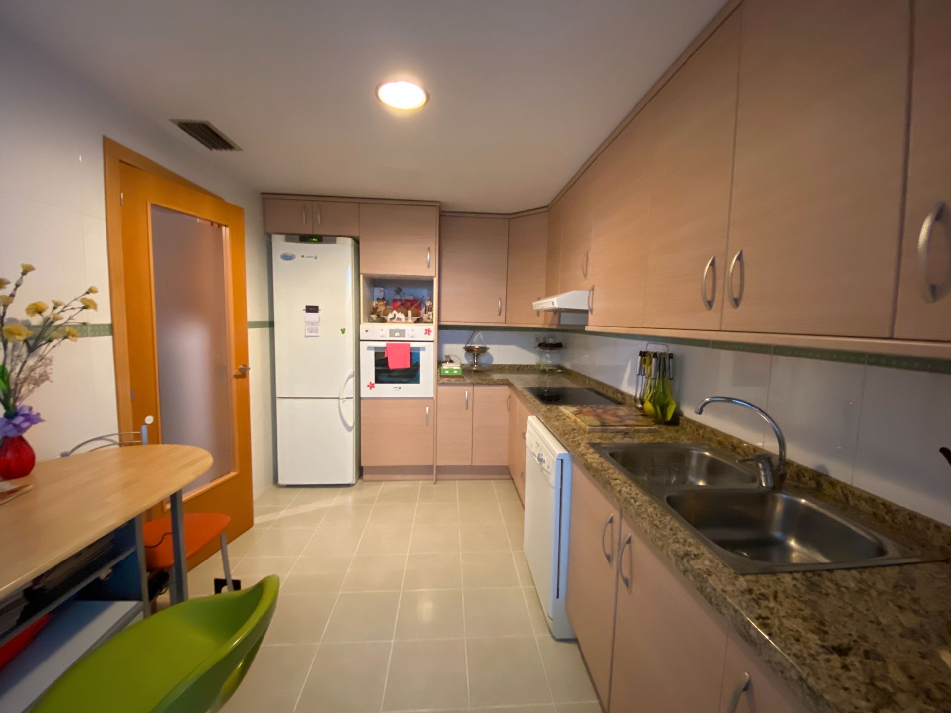 Kitchen of Flat for sale in Castellón de la Plana / Castelló de la Plana  with Heating, Storage room and Furnished