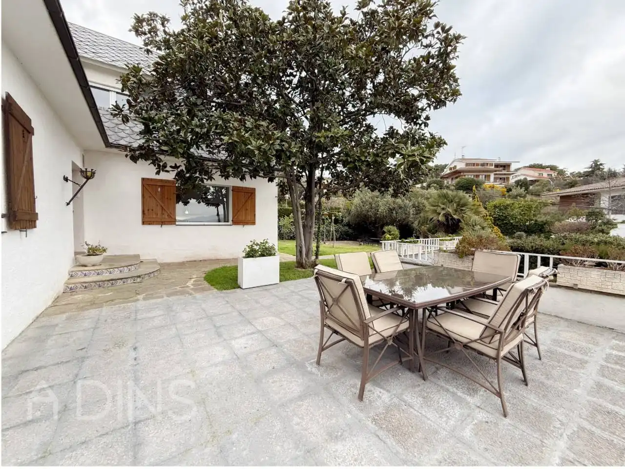 Terrassa de Casa o xalet en venda en Bigues i Riells del Fai amb Aire condicionat, Calefacció i Jardí privat