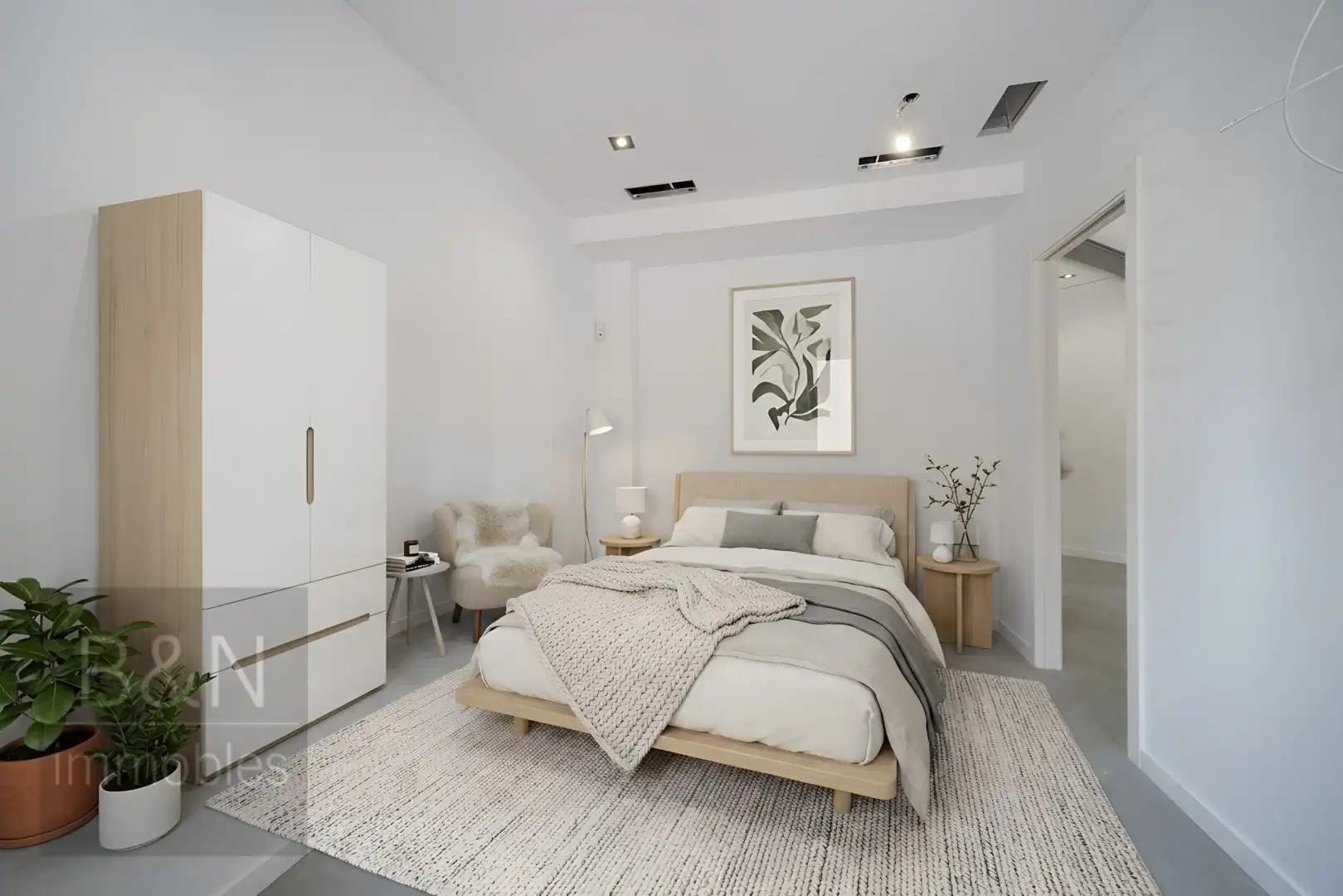 Dormitori de Loft en venda en Terrassa amb Aire condicionat i Calefacció