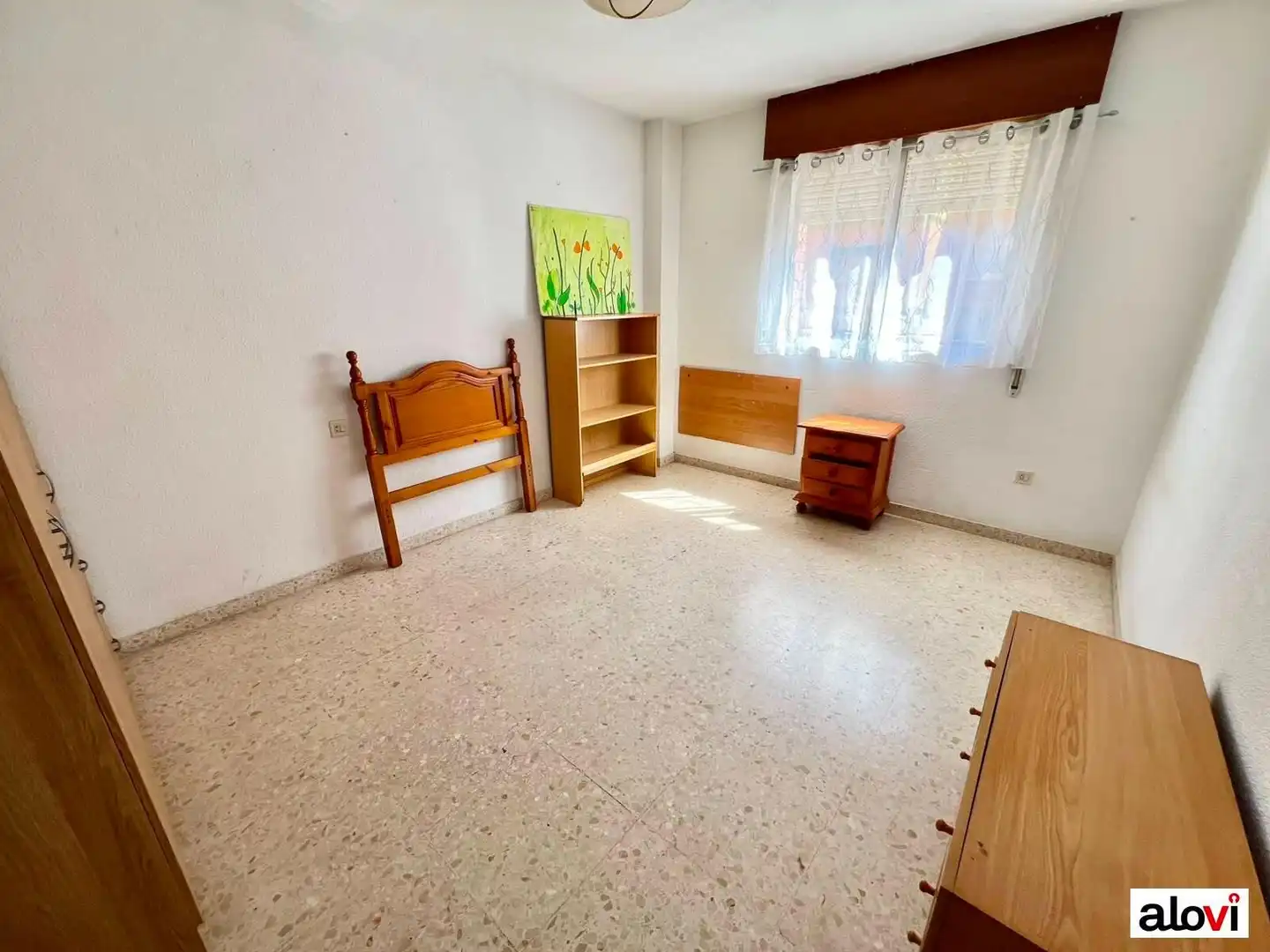 Bedroom of Flat for rent in Granada  with Furnished