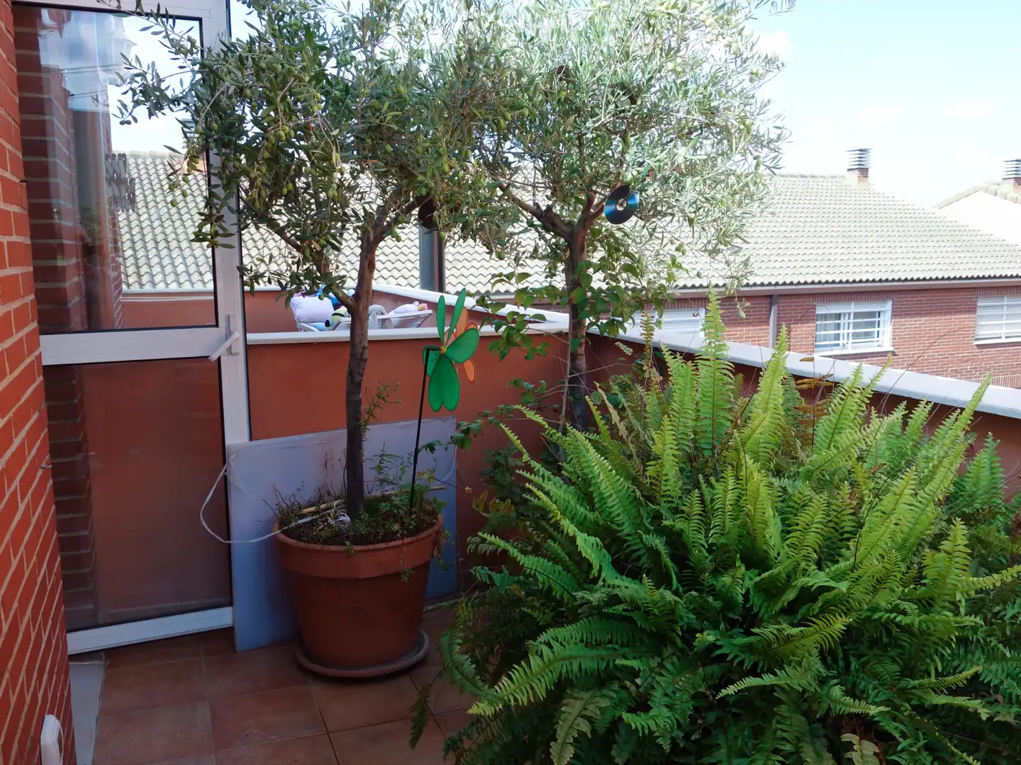 Terrassa de Casa adosada en venda en Almazora / Almassora amb Aire condicionat, Calefacció i Jardí privat