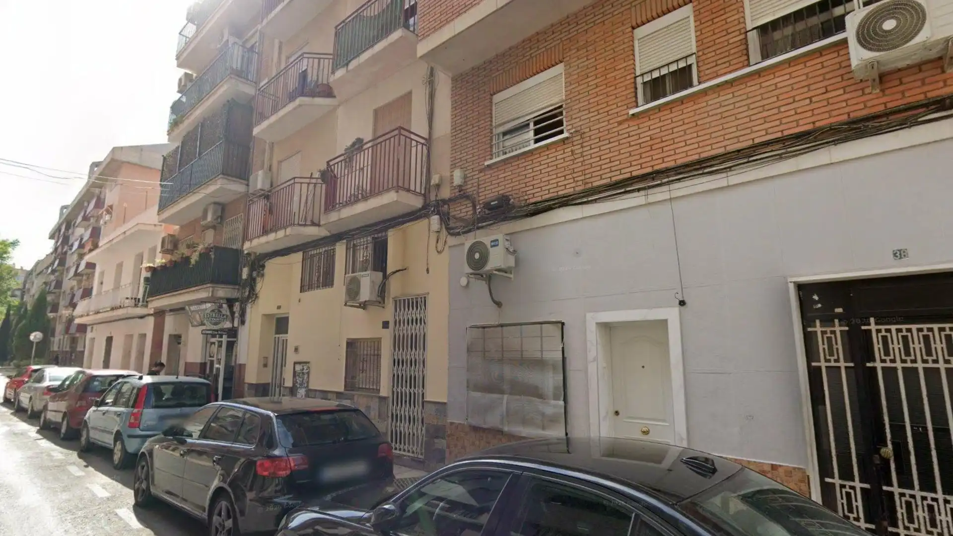 Vista exterior de Planta baja en venta en Murcia