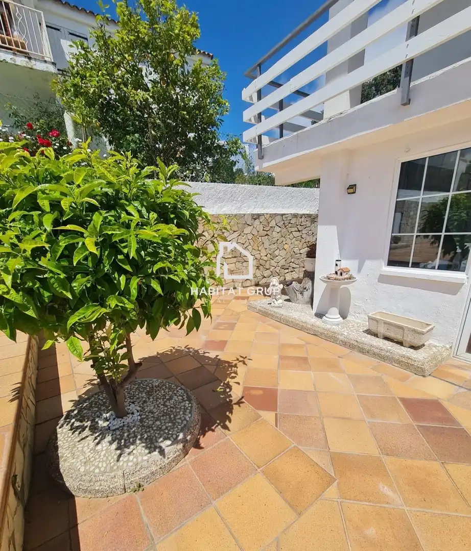 Jardín de Casa o chalet en venta en Blanes con Aire acondicionado, Calefacción y Jardín privado