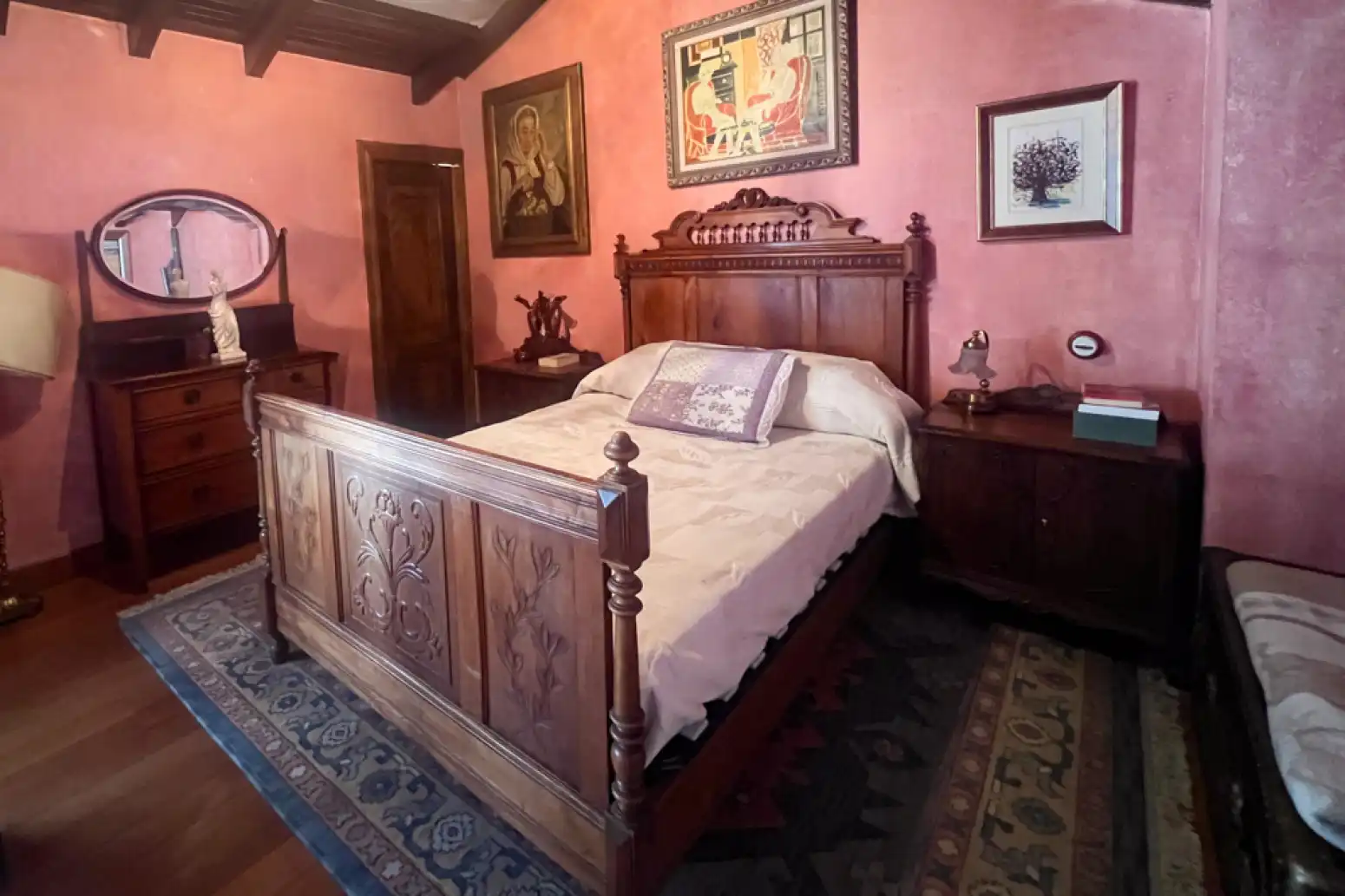 Schlafzimmer von Einfamilien-Reihenhaus zum Verkauf in Ruente mit Heizung, Terrasse und Balkon