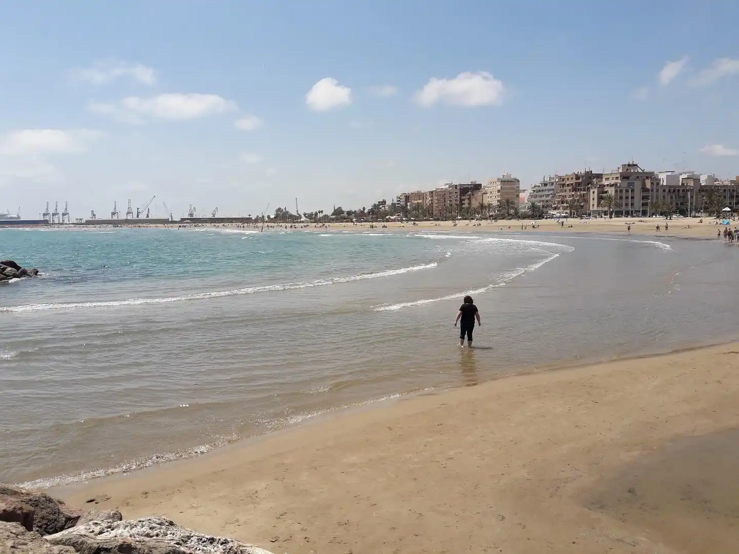 Vista exterior de Pis en venda en Sagunto / Sagunt amb Aire condicionat, Calefacció i Moblat