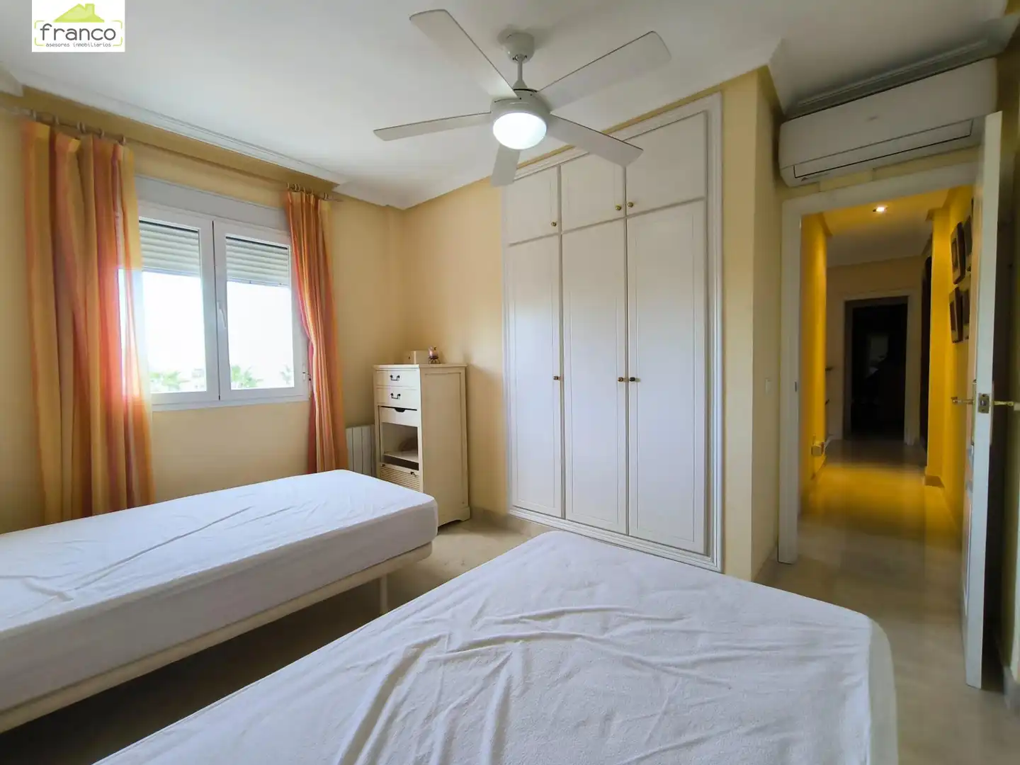 Schlafzimmer von Einfamilien-Reihenhaus zur Miete in Mojácar mit Privatgarten, Terrasse und Abstellraum