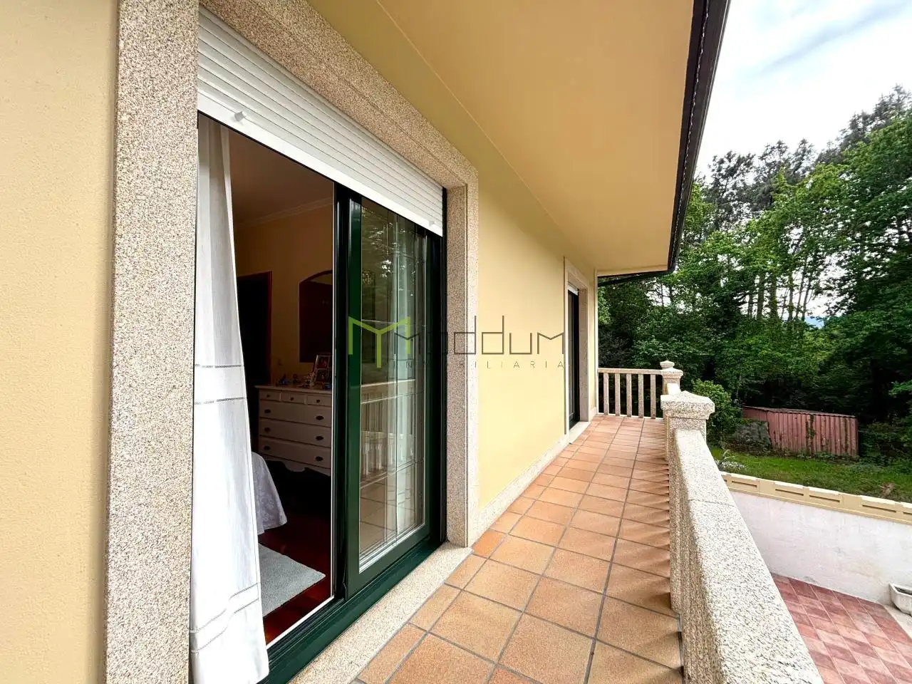 Terraza de Casa o chalet en venta en Ames con Calefacción, Jardín privado y Parquet
