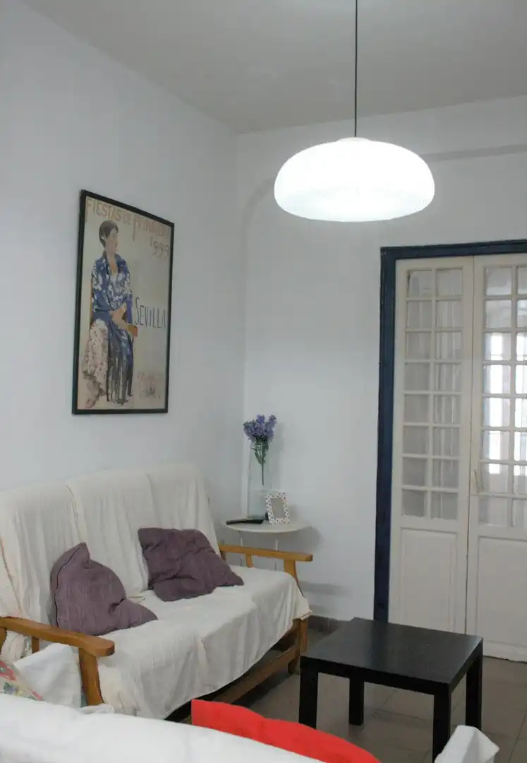 Living room of Flat for share in Sevilla  with Furnished and Washing machine