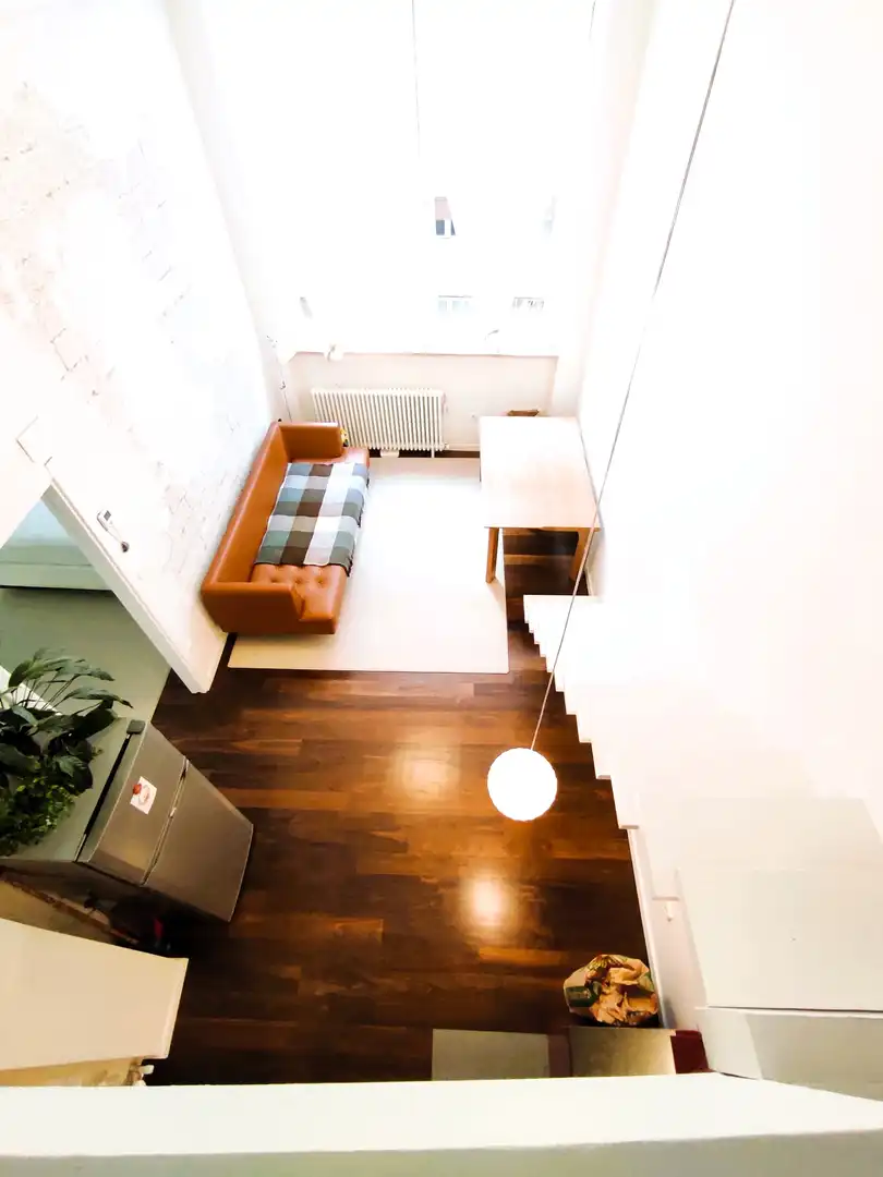 Sala de estar de Apartamento en venta en Eibar con Calefacción, Parquet y Horno