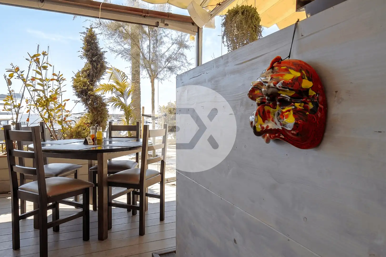 Terraza de Local en traspaso en Sitges con Aire acondicionado, Terraza y Amueblado