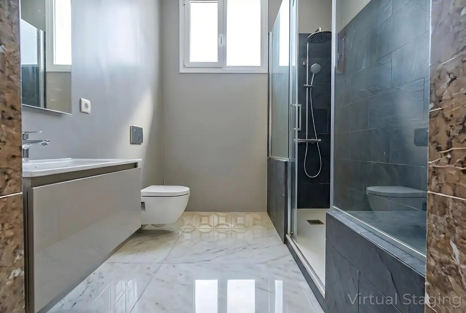 Bany de Casa adosada en venda en Las Palmas de Gran Canaria amb Jardí privat, Parquet i Terrassa