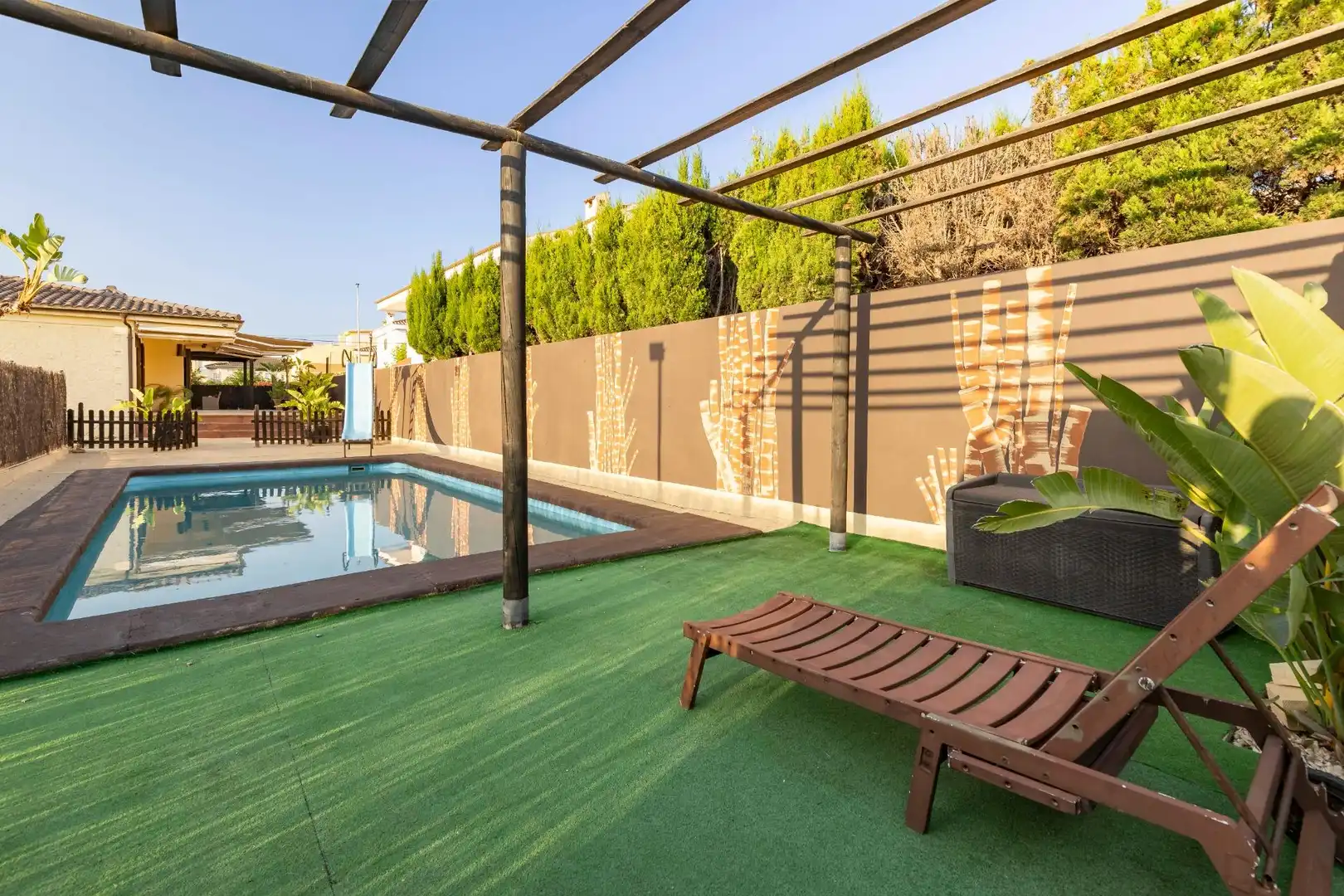 Piscina de Casa o chalet en venta en Chilches / Xilxes con Aire acondicionado, Jardín privado y Terraza