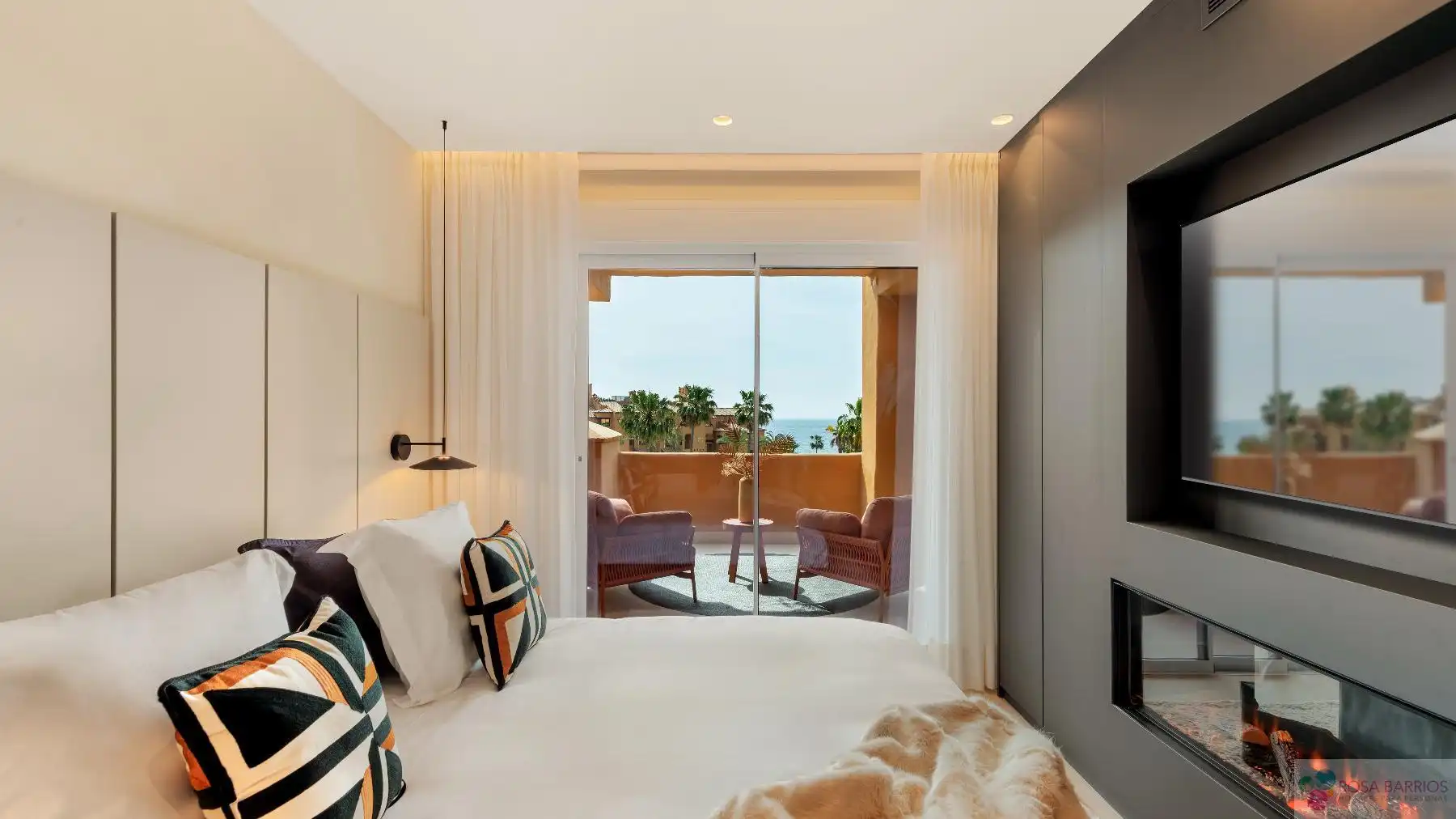 Schlafzimmer von Wohnung zum Verkauf in Estepona mit Klimaanlage, Terrasse und Abstellraum