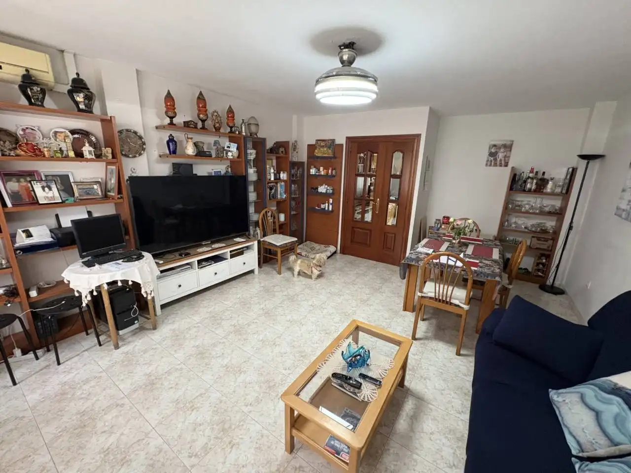 Sala d'estar de Casa o xalet en venda en Binéfar amb Aire condicionat, Calefacció i Terrassa