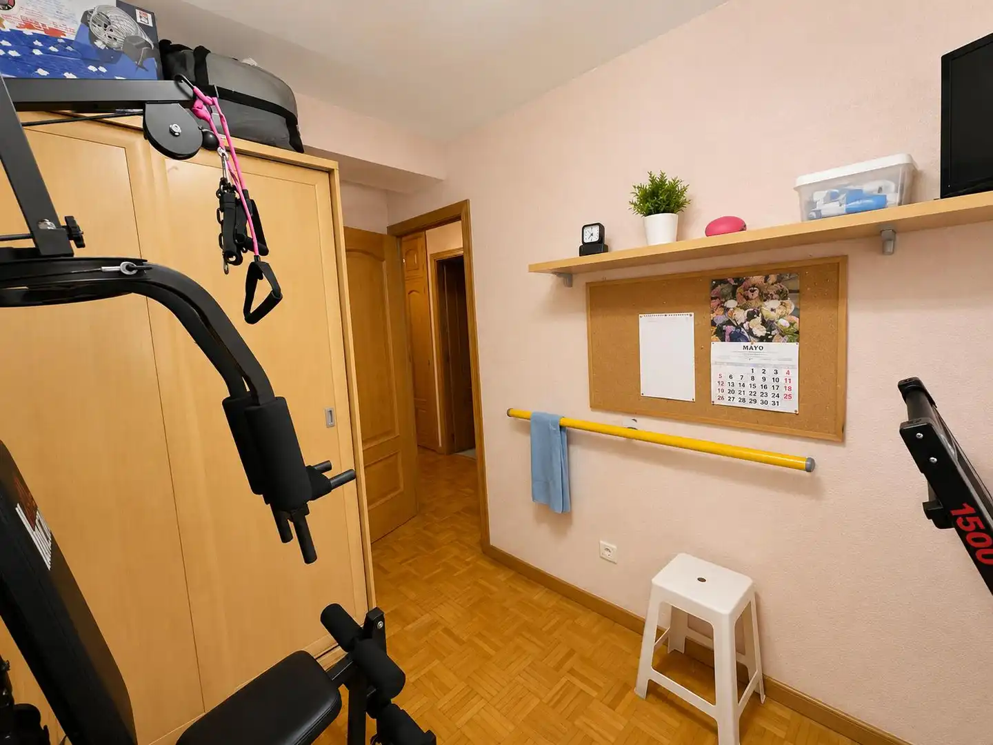 Bedroom of Flat for sale in Madrid  with Air Conditioner, Heating and Parquet flooring