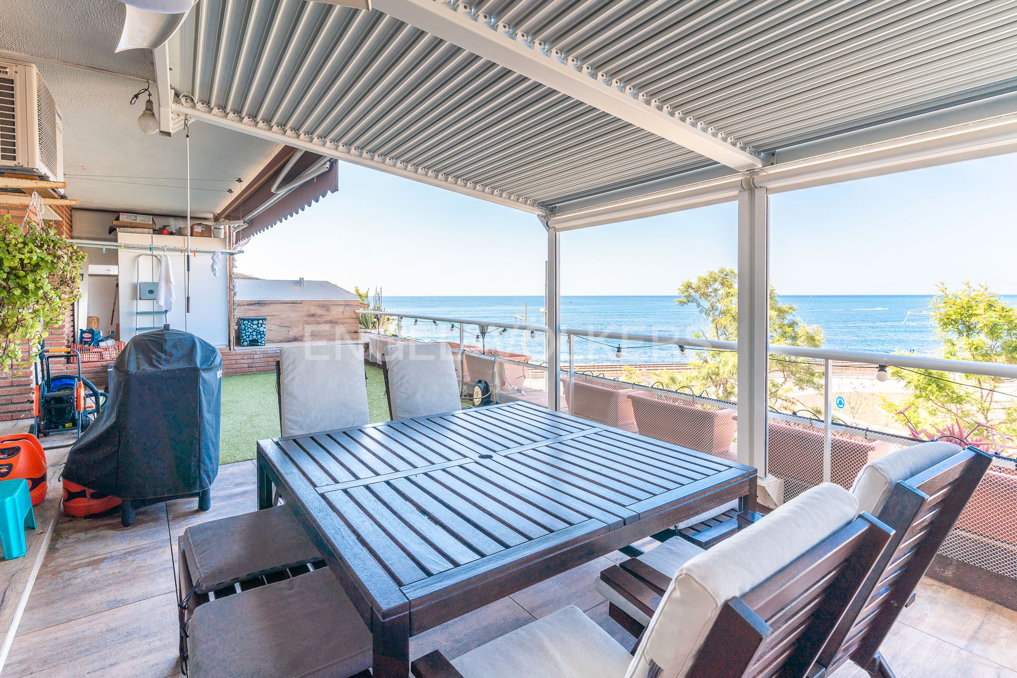 Terrassa de Apartament en venda en Sant Andreu de Llavaneres amb Aire condicionat, Calefacció i Parquet