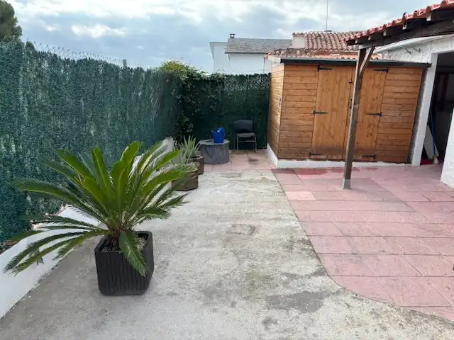 Terraza de Casa adosada en venta en Santa Eulàlia de Ronçana con Aire acondicionado, Calefacción y Jardín privado