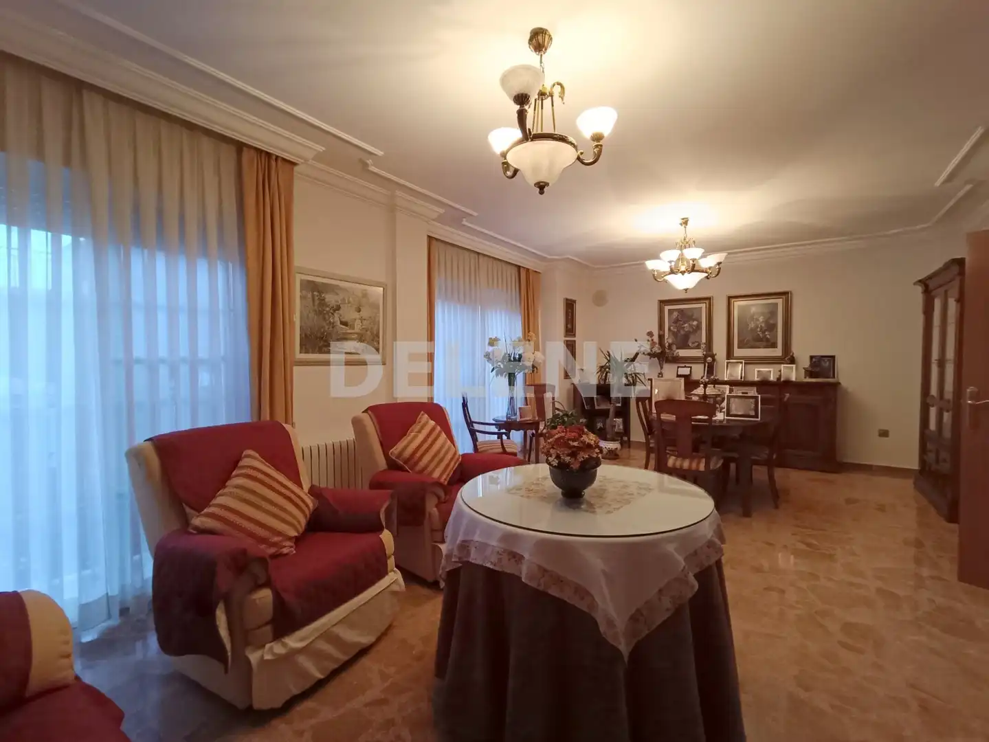 Living room of Flat for sale in Hellín  with Terrace and Balcony