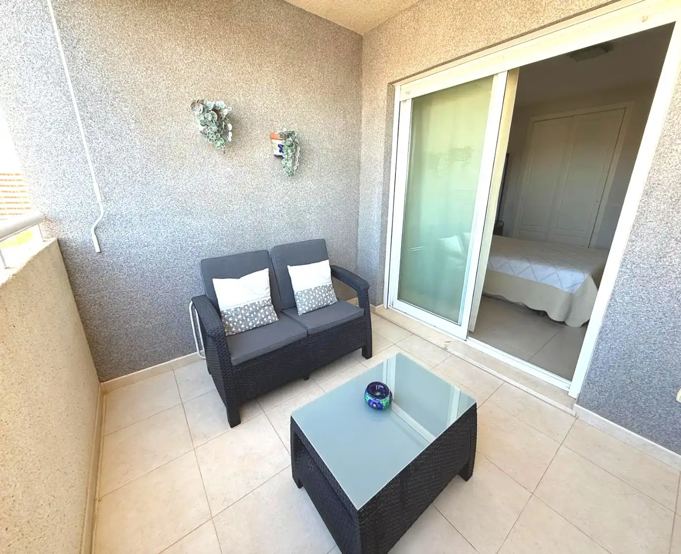 Balcony of Apartments for sale in Calpe / Calp  with Air Conditioner, Heating and Private garden